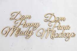 Wianek stroik ozdoba drzwi Dom Pana Młodego RÓŻOWY