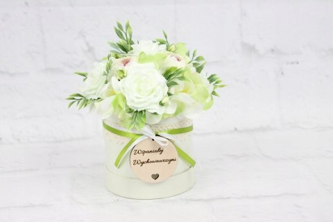 Prezent dzień nauczyciela flower box kwiaty styl Prezent dzień nauczyciela flower box kwiaty styl