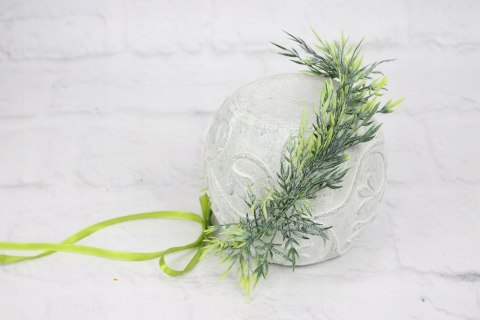 Wianek na głowę STYLOWY paproć boho ZIELONY sesja Wianek na głowę STYLOWY paproć boho ZIELONY sesja