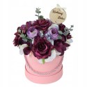 Flower box prezent kwiaty dla Babci bukiet STYLOWY