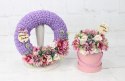 Flower box prezent kwiaty dla Babci bukiet STYLOWY