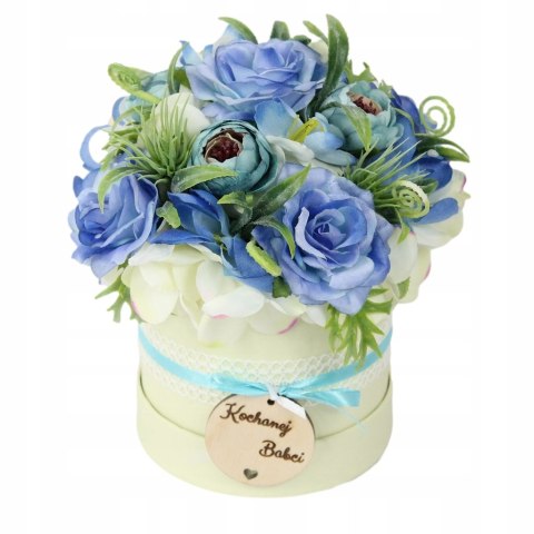 Flower box prezent kwiaty dla Babci bukiet stroik Flower box prezent kwiaty dla Babci bukiet stroik