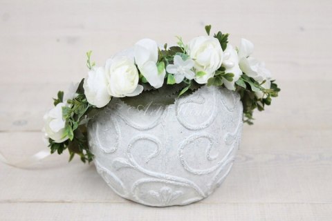 Grzebyk do włosów mały piwonia KREMOWY styl ślub Grzebyk do włosów mały piwonia KREMOWY styl ślub