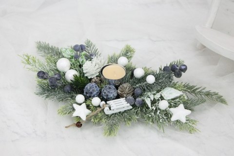 Stroik świąteczny dekoracja świąteczna domu ozdoba