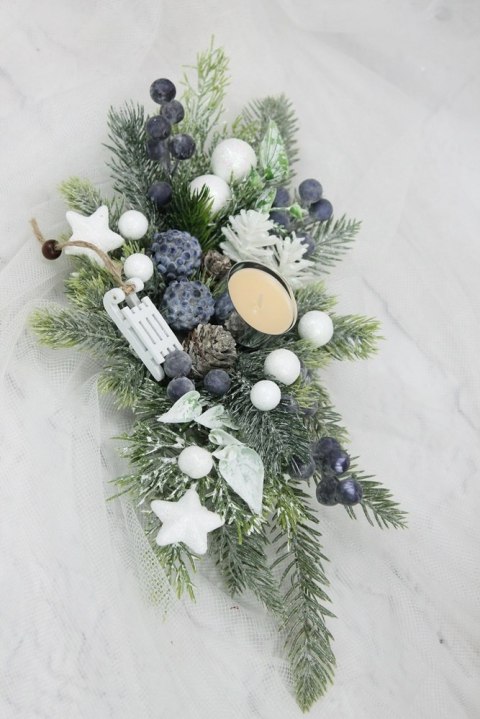 Stroik świąteczny dekoracja świąteczna domu ozdoba