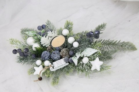 Stroik świąteczny dekoracja świąteczna domu ozdoba