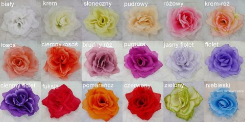 KOKARDY szyfon róża dekoracja samochodu domu ŚLUB KOKARDY szyfon róża dekoracja samochodu domu ŚLUB
