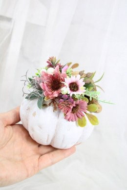 Dynia ceramiczna jesienna dekoracja domu ozdoba