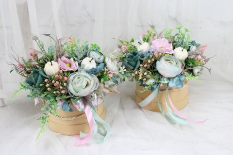 Jesienny stroik flower box kwiatowa dekoracja ozdoba domu Jesienny stroik flower box kwiatowa dekoracja ozdoba domu