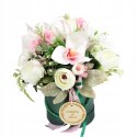 Kwiaty dzień nauczyciela flower box prezent podziękowanie upominek