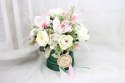 Kwiaty dzień nauczyciela flower box prezent podziękowanie upominek