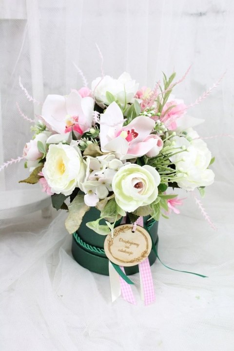 Kwiaty dzień nauczyciela flower box prezent podziękowanie upominek Kwiaty dzień nauczyciela flower box prezent podziękowanie upominek