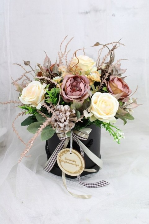 Kwiaty dzień nauczyciela flower box prezent podziękowanie upominek Kwiaty dzień nauczyciela flower box prezent podziękowanie upominek