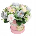 Kwiaty prezent dla nauczyciela flower box podziękowanie upominek