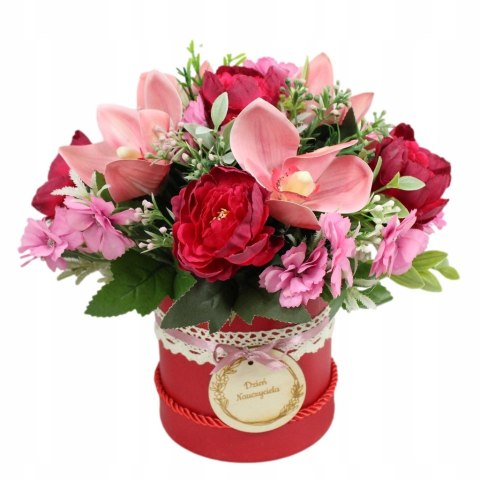 Kwiaty prezent dla nauczyciela flower box podziękowanie upominek Kwiaty prezent dla nauczyciela flower box podziękowanie upominek