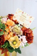 Prezent dzień nauczyciela flower box kwiaty podziękowanie upominek