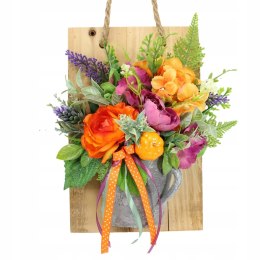 Stroik ramka wisząca drewniana dekoracja domu ozdoba upominek