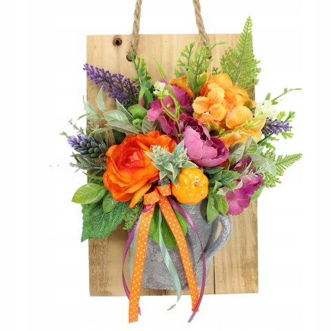 Stroik ramka wisząca drewniana dekoracja domu ozdoba upominek