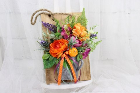 Stroik ramka wisząca drewniana dekoracja domu ozdoba upominek