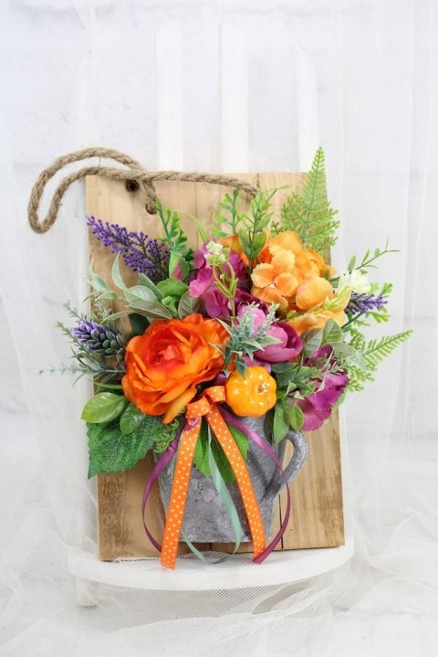 Stroik ramka wisząca drewniana dekoracja domu ozdoba upominek