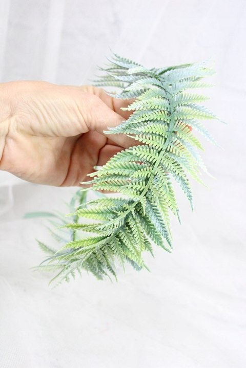 Wianek na głowę paproć boho ZIELONY sesja zdjęciowa wianek do włosów