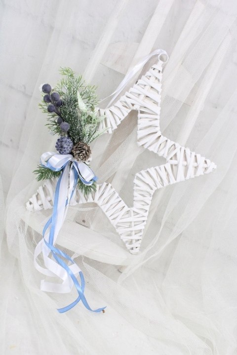 Gwiazda wianek świąteczny Art.Mimi