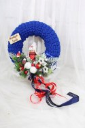 Wianek świąteczny sweterek stroik boże narodzenie stylowy