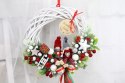 Wianek świąteczny wieniec stroik na drzwi ozdoba domu