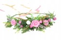 Wianek do włosów sesja świąteczna RÓŻOWY święta